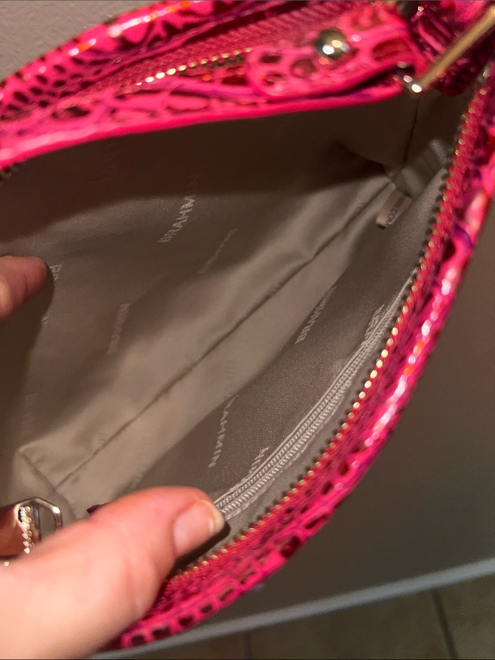 Brahmin Lorelei Red Dragon bag - Picture 6 of 7